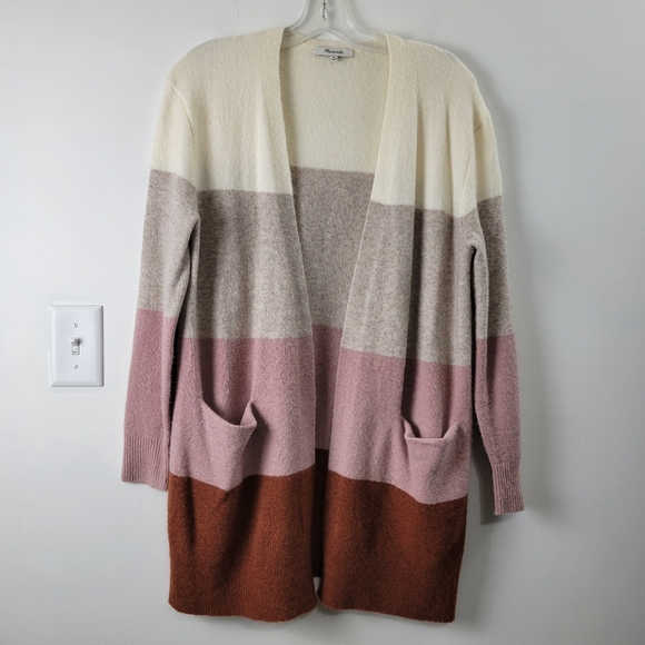 Madewell Kent Stripe Cardigan - Picture 3 of 9